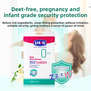 Luanshi – patchs protecteurs à base de plantes pour bébés, 12 pièces, répulsif anti-moustiques longue durée pour nourrissons et enfants, parfumé, non irritant - Product Image 5