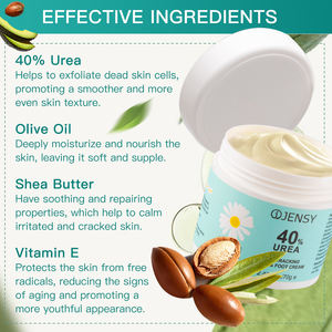 Voetverzorgingscrème <span class=keywords><strong>Massage</strong></span> Hydraterend Biologisch Natuurlijk Beste Shea Butter Reparatie Gescheurde Handen Voeten Bleekmiddel Private Label Voetcrème - Product Image 2