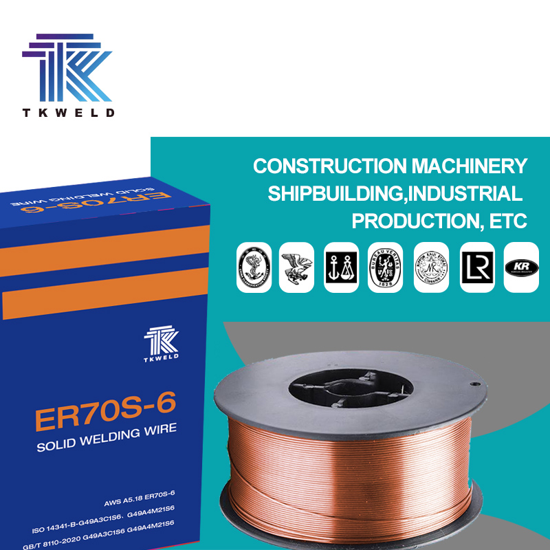 TKweld профессиональная поставка ER50-6 ER70S-6 0,8 мм 1,0 мм 1,2 мм 1,6 мм SG2 сварочные провода