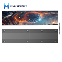 Écran LED ultra-fin P1.5 P1.9 anti-collision durable pour intérieur, panneau d'affichage haute précision HD avec boîtier moulé sous pression pour salle de conférence