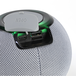 Haut-parleur sans fil portable 5.0 avec lumières LED RGB, sortie 5W, micro intégré, lecture <span class=keywords><strong>de</strong></span> <span class=keywords><strong>musique</strong></span> - Product Image 6