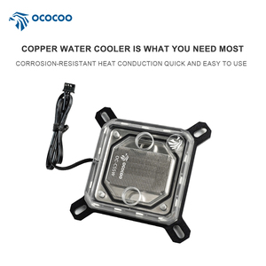 Ococoo C55W-SINTE CPU nước làm mát khối cầu vồng ánh sáng khuếch tán hiệu ứng ánh sáng tản nhiệt CPU - Product Image 4