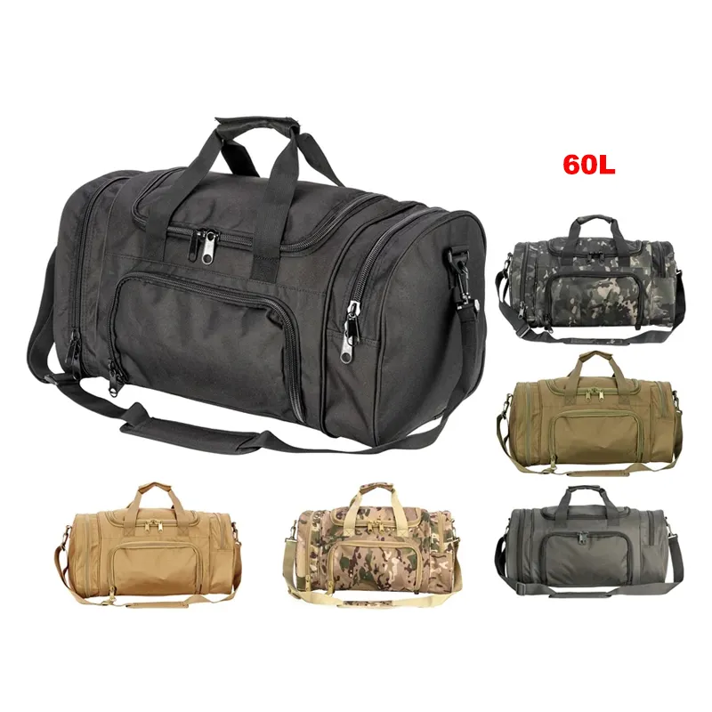 Men Tactical Duffle Bag Outdoor Hiking Camping Trekking Tactical Travel Bag Tactical Duffle Bag