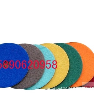 Disques à lamelles en résine pour machine de meulage, équipement de meulage à sec au diamant, disque de meulage épais pour sols en ciment, matériau en carbure bleu - Product Image 2