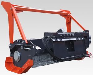 0513 Chargeuse compacte Chargeuse sur pneus <span class=keywords><strong>Tondeuse</strong></span> forestière Mulcher Machine - Product Image 3