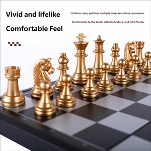 Juego de <span class=keywords><strong>Ajedrez</strong></span> Magnético Internacional Superior y Versátil, Tablero Plegable Portátil para el Desarrollo Cerebral de los Niños y la Unión Familiar - Product Image 4