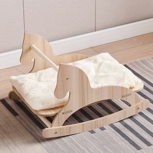 Luxury <b>Cat</b> <b>Tree</b> Scratcher Wooden Horse Platform Hemp Rope Integrated <b>Cat</b> House Toy Large <b>Small</b> Luxury Villa <b>Cat</b> Climbing Frame - Product Image 4