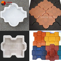 Moule professionnel en plastique durable pour pavés de ciment et allées, vente en gros d'usine