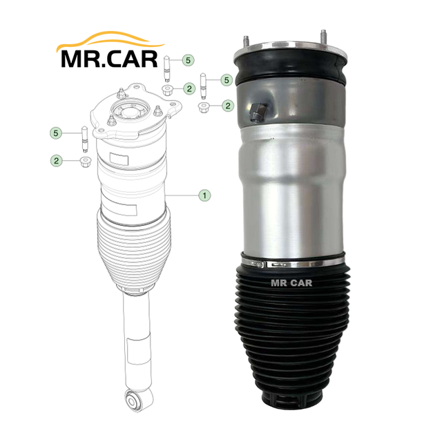 Model S Rear Shock Absorber air Spring Repair Kits Air Suspension Bag Replacement 2012 - 2016 for Tesla 600635207B 600635307B