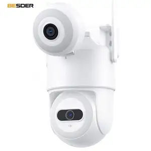 Sitema Monitor Camara Ip Rotativa Ptz fotocamera Ip65 impermeabile esterno Pir Pole adattatore per staffe di montaggio