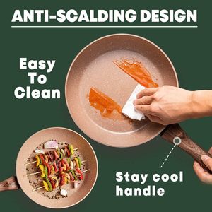 Alta calidad, 12 piezas, ollas y sartenes, baterías <span class=keywords><strong>de</strong></span> <span class=keywords><strong>cocina</strong></span> antiadherentes, juegos <span class=keywords><strong>de</strong></span> utensilios <span class=keywords><strong>de</strong></span> <span class=keywords><strong>cocina</strong></span> <span class=keywords><strong>de</strong></span> <span class=keywords><strong>granito</strong></span> - Product Image 4