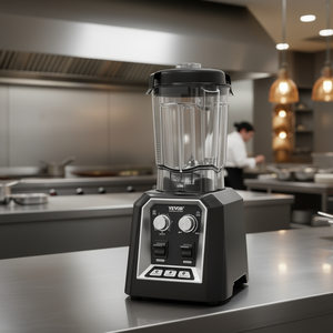 Licuadora comercial Vevor de 68 onzas, de acero inoxidable, para triturar hielo, bebidas congeladas, smoothies y batidos. - Product Image 2