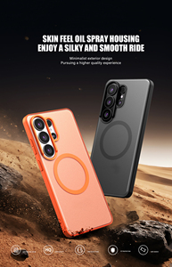 Funda Magnética para Teléfono con Carga Inalámbrica, Acabado Mate Esmerilado de Alta Calidad, Resistente a Impactos, para <span class=keywords><strong>Samsung</strong></span> S26 Ultra S25 Plus S24 S23 <span class=keywords><strong>S22</strong></span> - Product Image 2