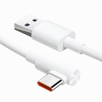 Câble USB Type C à charge rapide 120W 6A avec un seul connecteur, compatible avec Xiaomi Redmi, câble de données USB