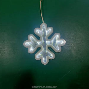 Specchio Infinity <span class=keywords><strong>a</strong></span> Fiocco di Neve Personalizzabile per Uso Interno/Esterno, Stile Tenda con Opzioni Plug-in e da Inserimento nel Terreno - Product Image 4