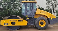 Nouveau modèle de rouleau compresseur vibrant à tambour unique de 10 tonnes de haute qualité XS103J pour la construction routière