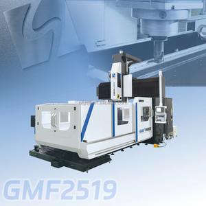 Gmf2519 <span class=keywords><strong>CNC</strong></span> 3 trục đôi cột di chuyển giàn máy phay Công suất gia công nặng - Product Image 1