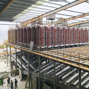 Séparateur de goulotte en spirale de Machine de gravité pour le concentrateur de sable de minéraux lourds de fer d'alluvion de Zircon d'or - Product Image 5