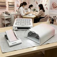 Beauty Pink Series Elektrische Maniküre-Maschine 60W Wiederaufladbar 35000RPM Bürstenloser Nagelschleifer E-File Nagelbohrmaschinen-Set
