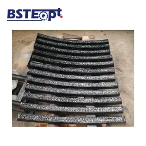 material dam ring for vertical mill