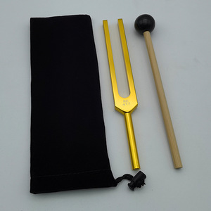 Juego de Diapasones de Chakra F174HZ F285HZ UT396 RE417HZ MI528HZ FA639HZ SOL741HZ LA852HZ F963H, Kit de Afinación de Sonido de Aleación de Aluminio - Product Image 1