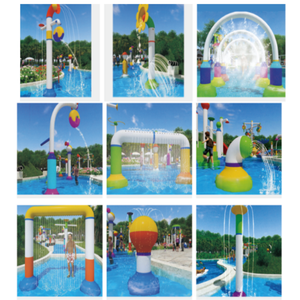 Piscine <span class=keywords><strong>aquatique</strong></span> extérieure aire de jeux parc enfant jouer arche seau de pulvérisation Splash arroseur enfant équipement de jeu d'eau - Product Image 3