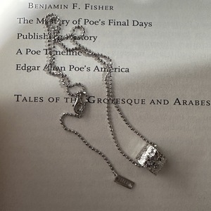 Collares de Plata de Ley S925 con Cadena CNC, Estilo Francés Simple y Elegante, Joyería Fina Brillante, Colgantes de Moda - Product Image 5