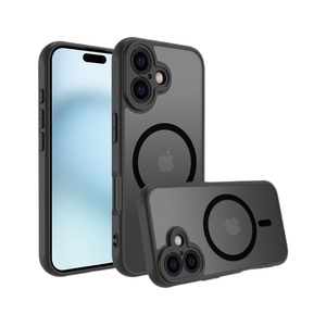 Étui de téléphone magnétique mat en TPU+PC avec anneau magnétique, respectueux de l'environnement, adapté à l'étui de protection du téléphone 17E - Product Image 4