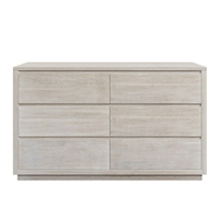 Commode à tiroirs pour salon, meubles de chambre à coucher modernes, bois massif, 6 tiroirs pour chambre à coucher