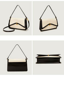 Bolsos cruzados de moda para mujer, bolsos de lujo para mujer, bolso de mano de cuero Pu para mujer, bolsos de hombro de alta calidad - Product Image 5