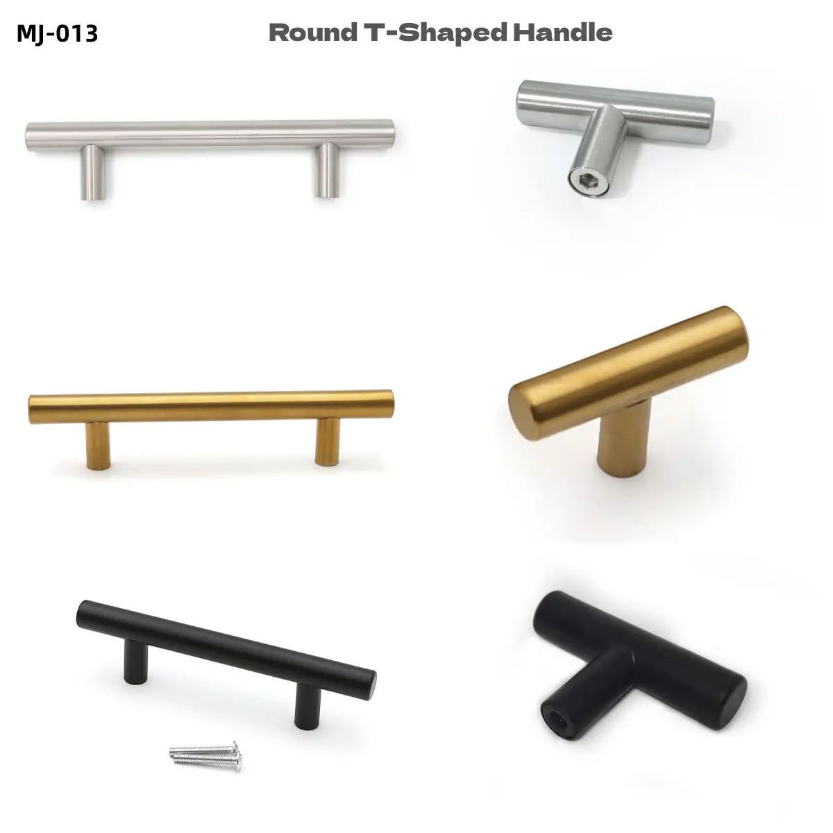 Hollow Gold Square Stainless Steel Kitchen Handle Drawer Pull Black Cabinet Handles and Pulls For Furniture