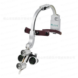 Horyndent Dental Headlamp With <b>Magnifier</b> Led <b>Light</b> For Oral Surgery And Cosmetic Use - Product Image 3