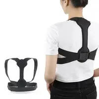Корректор осанки для мужчин и женщин, регулируемый плечевой бандаж для облегчения боли в спине и ключице