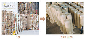 Máquina para Reciclaje de Papel Kraft Marrón en Rollo Jumbo, 10 Toneladas por Día, a partir de Papel Reciclado, Papel OCC y Papel Periódico Viejo - Product Image 6