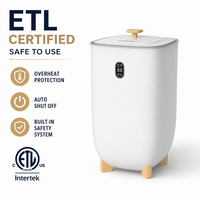 Calentador de Toallas de Gran Capacidad OEM ODM, 40L, para Baño y Spa, 2 Modos de Calentamiento, Temporizador Ajustable