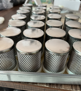 ฝาครอบตัวกรองสเตนเลสสตีล DN15 SS304 1/2 "การเข้าถึงท่อในสวนฝาครอบตัวกรองป้องกันตะกอน - Product Image 2