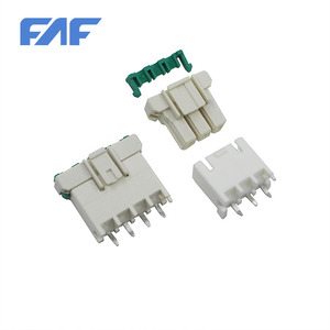 AMP 1376383-1 Nylon 66 Bronce fosforado Latón 5,0mm Paso Cable a placa Conector Header 3 Pole Housing Crimp Connect - Product Image 4
