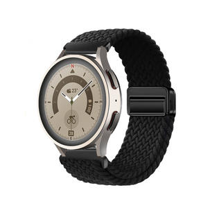 Correa de Reloj de Nailon Trenzado de 18mm 20mm 22mm con Cierre Magnético, Correa Deportiva para Reloj Inteligente Samsung Huawei - Product Image 6