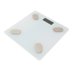 ميزان ذكي قابل للتخصيص بسعة 180 كجم يتحكم به عبر تطبيق مع شاشة LCD رقمية مضاءة خلفياً ووظيفة مؤشر كتلة الجسم ودعم OEM - Product Image 2
