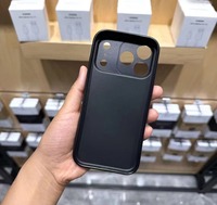 Coques antichoc pour téléphones portables de la série Q à surface mate pour iPhone 17 16 Pro Max – Housse de protection anti-rayures