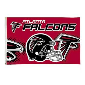 High Quality Custom Design <b>Flag</b> 3x5 Ft 100% Polyester Atlanta Falcons <b>Flags</b> for Indoor Outdoor Decoration - Product Image 5