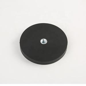 גומי מצופה פלסטיק מגנטים מצופה גומי M6 זכר neodymium כל צורה חזקה מגנטים עם ציפוי טוב - Product Image 2