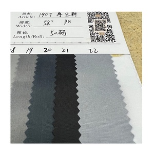 Chinese Manufacturers Supply Waterproof <strong>Fabrics</strong> 190T Brushed <strong>Microfiber</strong> <strong>Pongee</strong> Laminated 100% Polyester - Product Image 2