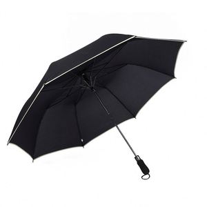 Factory Price <b>Large</b> Canopy Custom Golf <b>Umbrella</b> Dual Folding Waterproof Business <b>Umbrellas</b> with Logo for Branding Events - Product Image 1