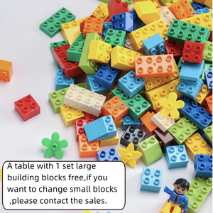 <span class=keywords><strong>Table</strong></span> de jeu moderne en blocs de construction en <span class=keywords><strong>bois</strong></span> pour enfants, mobilier éducatif pour la maternelle et la crèche - Product Image 5