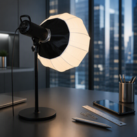 JIXIO 200W Lumière de studio LED bicolore à sortie continue professionnelle, température de couleur réglable 2700-6500K, 12 effets d'éclairage