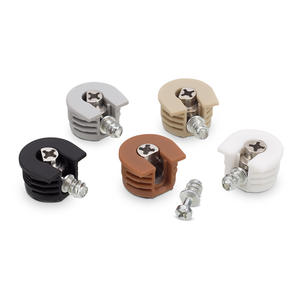 GQK Meilleure vente Premium 3-en-1 Support d'étagère invisible Connecteurs d'armoires de meubles Pack de meubles de cuisine robustes 15 hôpitaux - Product Image 1