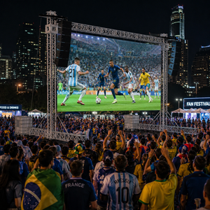Professional LED <b>Screen</b> <b>Stand</b> <b>Screen</b> gantry system Truss Rigging for Live Sports Soccer Match Display - Product Image 3