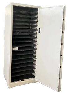 हेट HAOTE-180 भारी शुल्क फायरप्रूफ सुरक्षित बहु-परत आंतरिक प्लेट पतली स्टील एंटी-चोरी जमा बॉक्स - Product Image 3