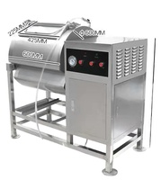 Marinateur vertical de table en acier inoxydable 18L-150L pour la transformation de la viande avec composants de moteur intégrés